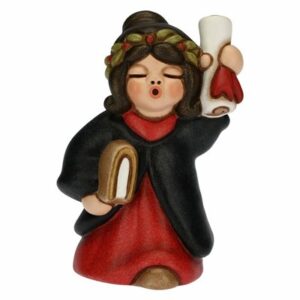 Bimba laurea con pergamena