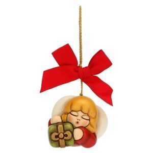 Addobbo natalizio regina delle fate shaila con regalo in ceramica, piccolo
