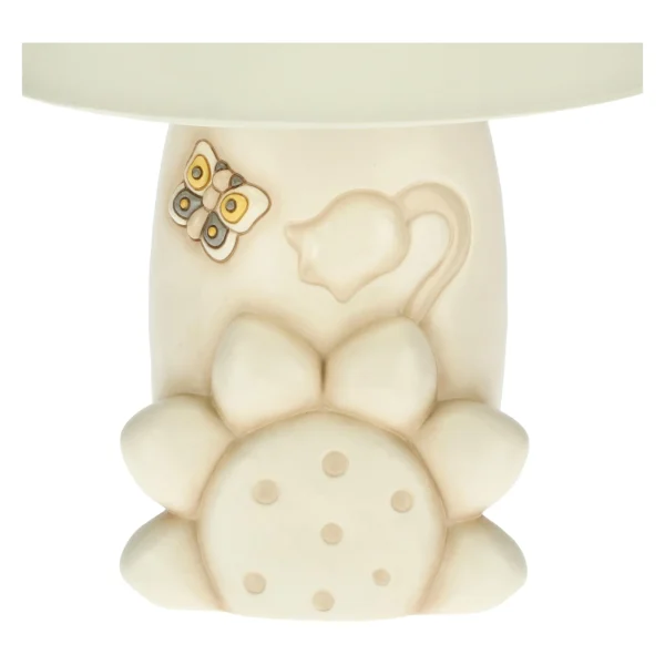 Lampada da tavolo Elegance con girasole, campanella e farfalla medio - immagine 2