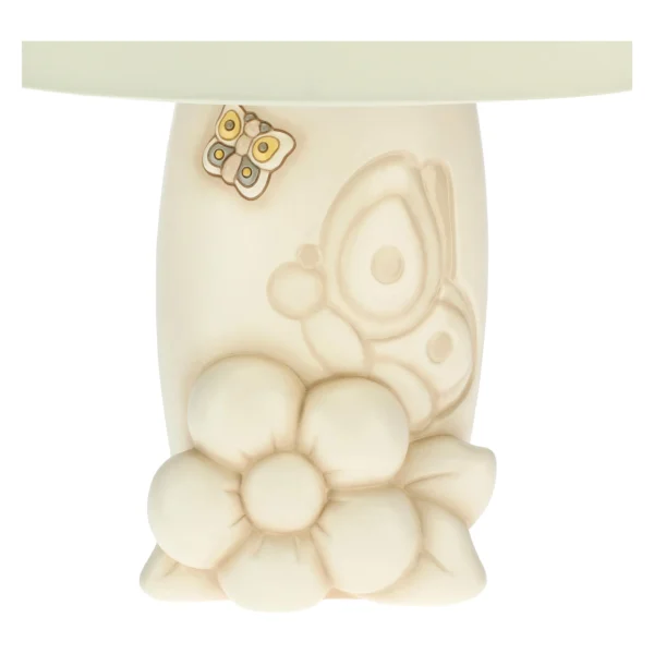 Lampada da tavolo Elegance con fiore e farfalle grande - immagine 3