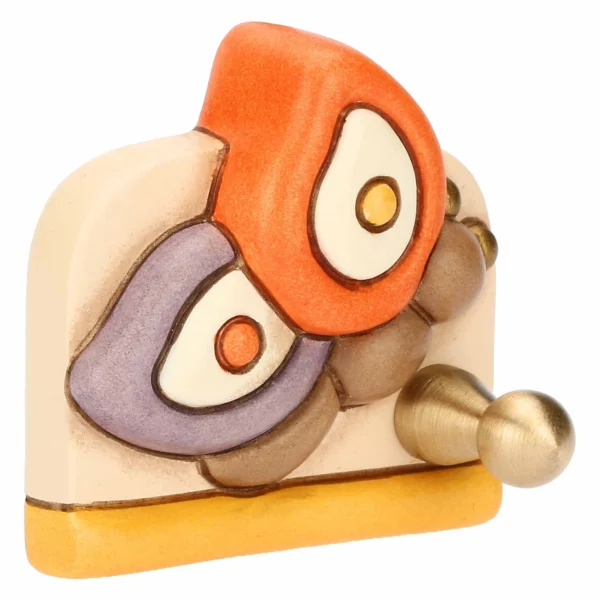 Appendi strofinacci con farfalla Leyla in ceramica Country - immagine 3