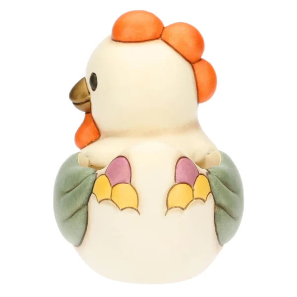 Centrotavola con gallina Ester in ceramica Sorprese di Pasqua - immagine 5