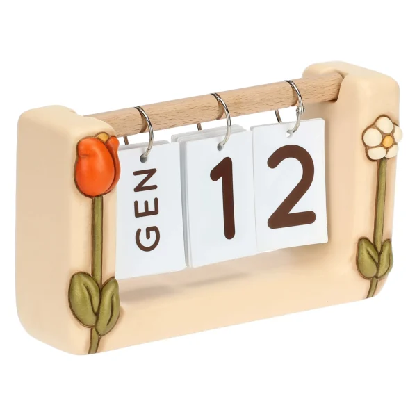 Calendario da tavolo in ceramica Happy Country - immagine 3