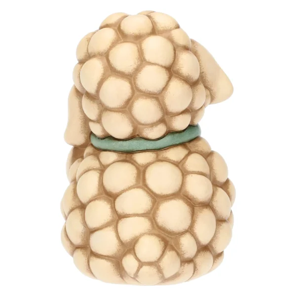 Agnellino Nelly con uovo in ceramica Sorprese di Pasqua, medio - immagine 3