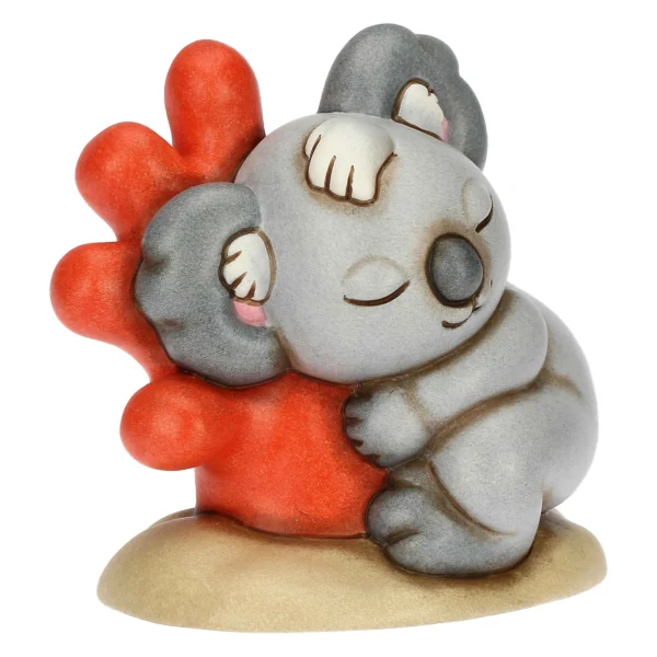 Koala Sydney su corallo in ceramica, piccolo - immagine 4