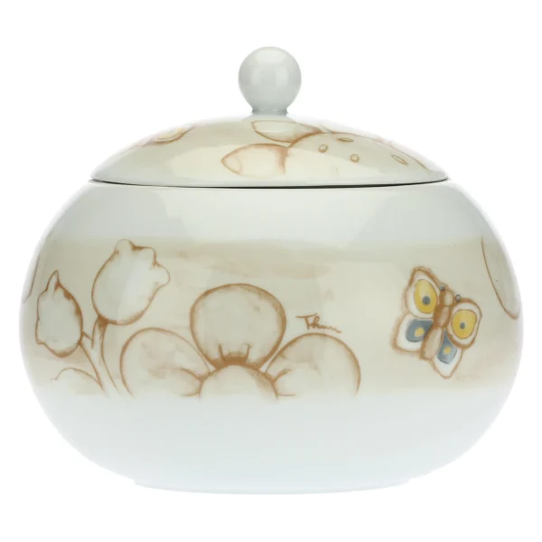 Biscottiera in porcellana Elegance - immagine 3