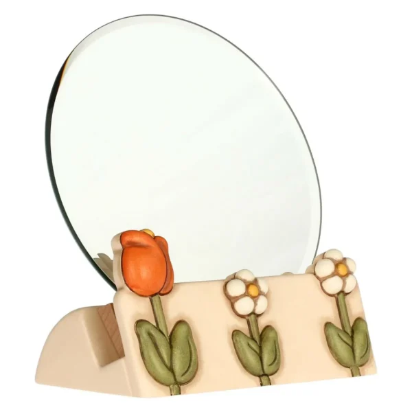 Specchio da appoggio in ceramica Happy Country - immagine 3