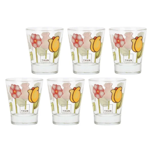 Set sei tazzine colorate Happy Country - immagine 2