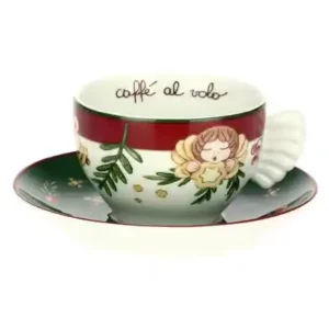 Set 2 tazze medie in porcellana Sorprese di Natale