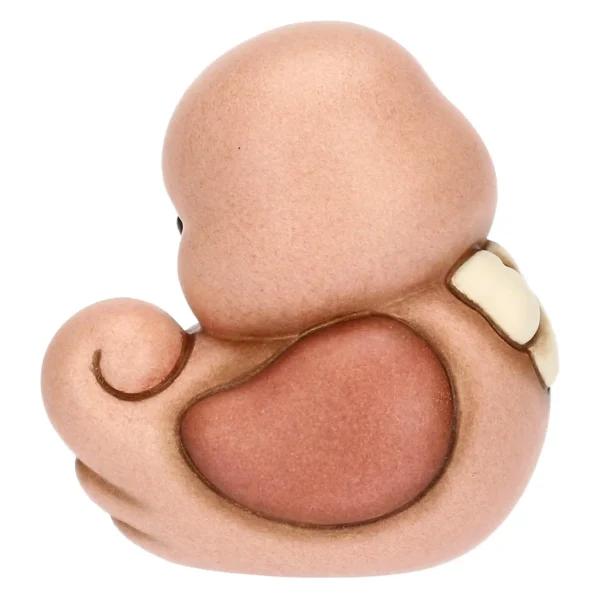 Paperella in ceramica rosa - immagine 3