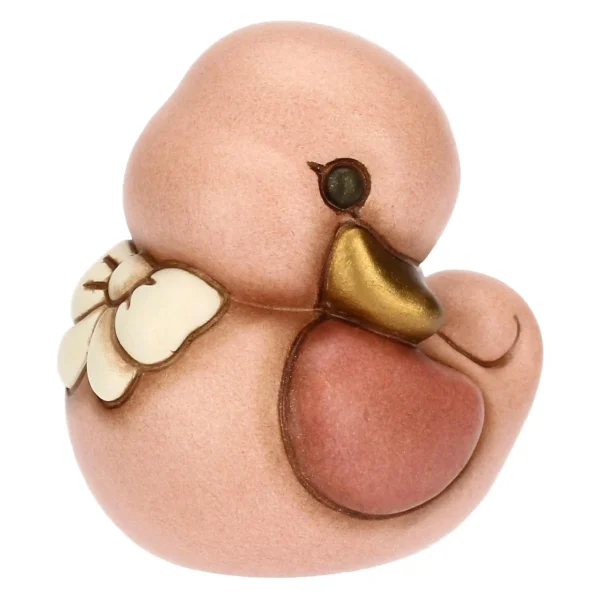 Paperella in ceramica rosa - immagine 5