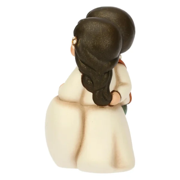 Sposini in ceramica con cuore, piccoli - immagine 2
