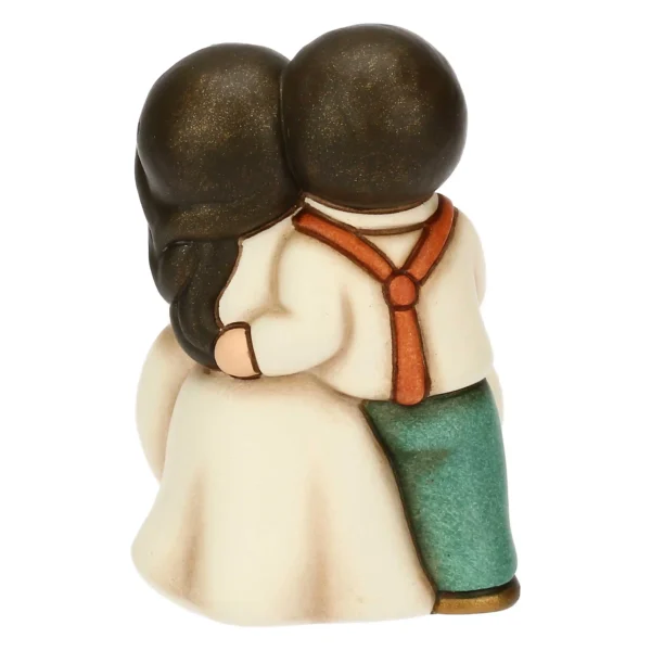 Sposini in ceramica con cuore, piccoli - immagine 3
