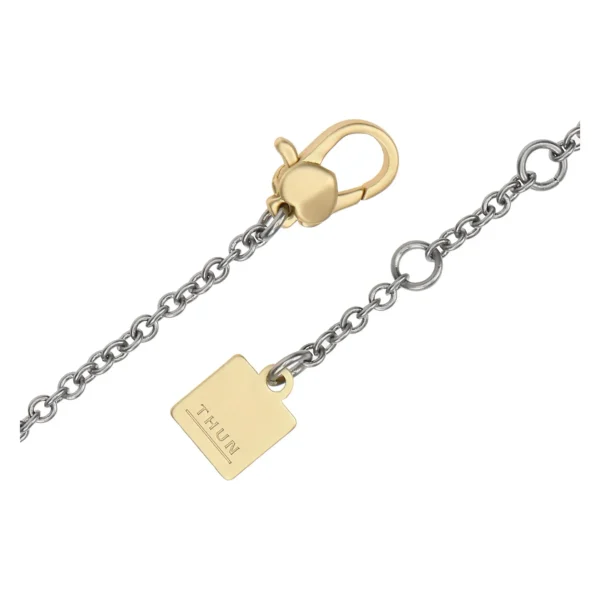 Bracciale con cuore e perlina - immagine 2