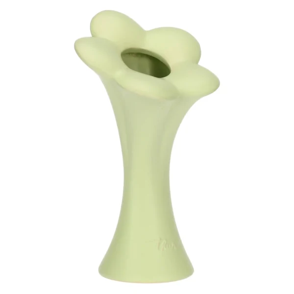 Vaso monofiore in ceramica, medio - immagine 3